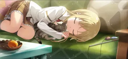 穏やかであたたかな眠り画像