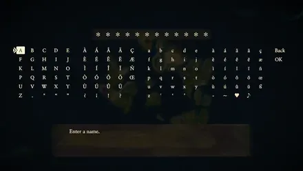 名前変更5別言語で名前をつける