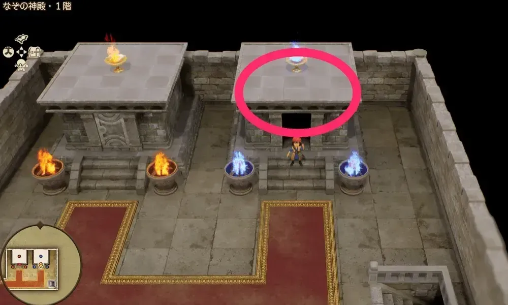 七色の入江ワープ