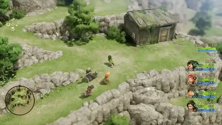 メモリアリーフの北の山道