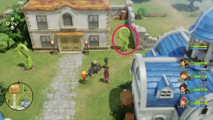 28屋敷東のイバラを倒す