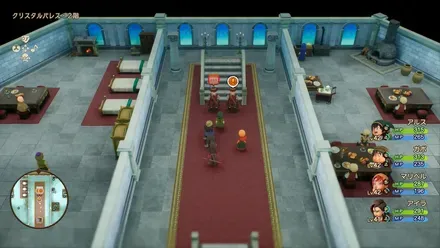 2階の兵士と話す