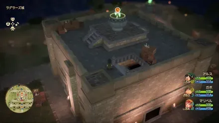 25ラグラーズ城緑の炎