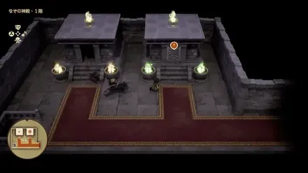 なぞの神殿の旅の扉