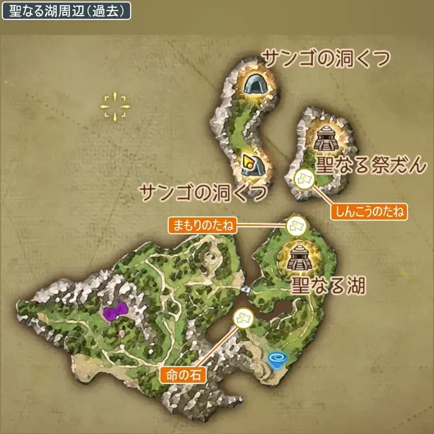 聖なる湖周辺（サンゴの洞窟周辺）画像_1