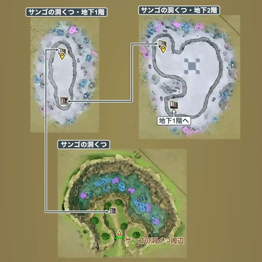 サンゴの洞窟画像,_2 size:440x0