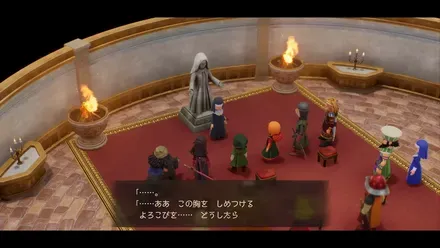 シスターと話す