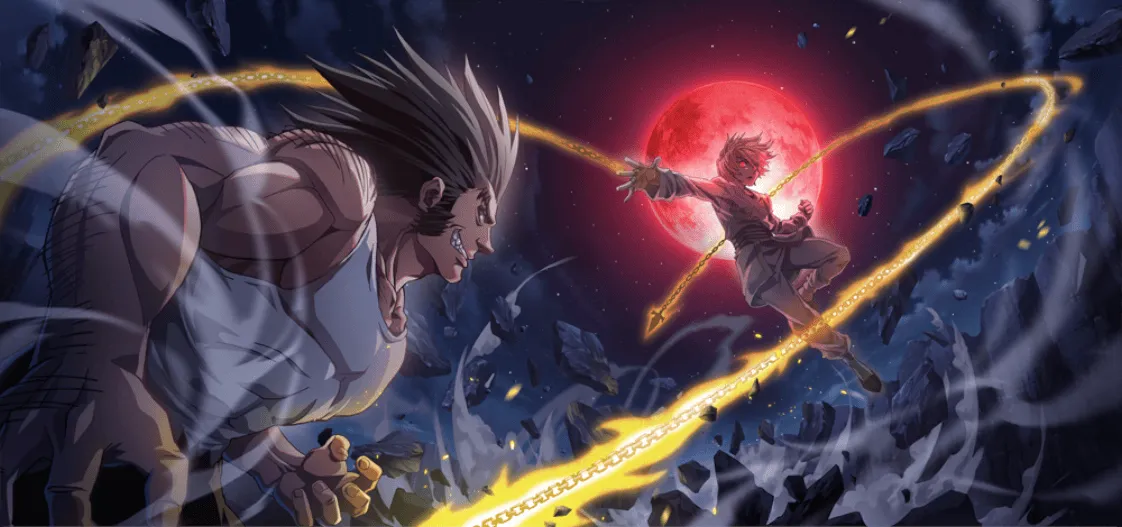 緋眼の復讐者vs蜘蛛の破壊獣