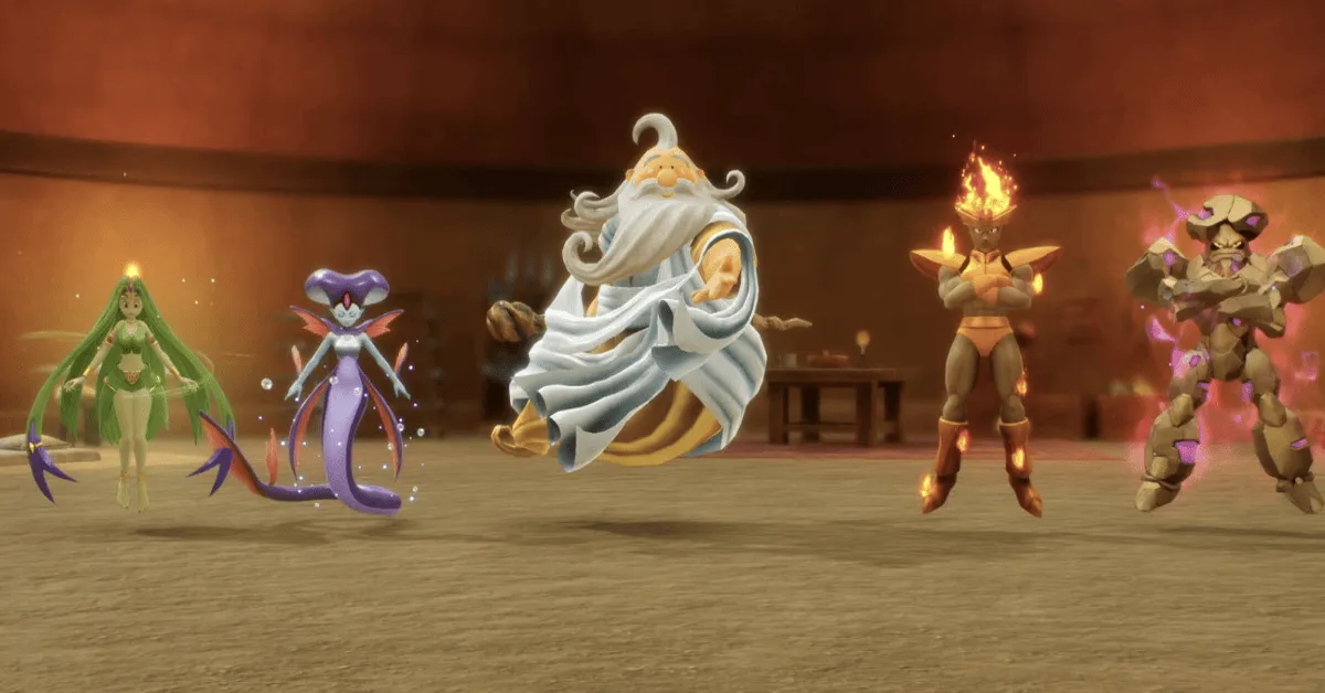 神さま＆4精霊画像