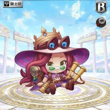 オセロニアのぬいぐるみムーニアちゃんの画像