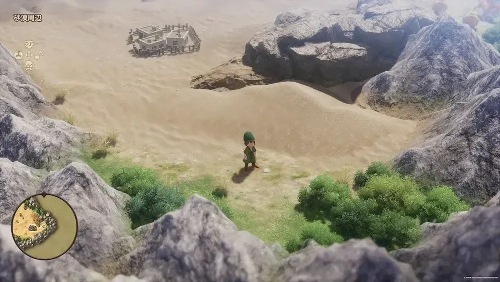 ピットバイパーが出現した場所のゲーム画面