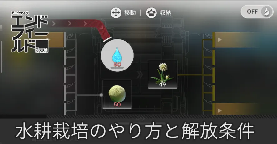 エンドフィールド水耕栽培サムネ