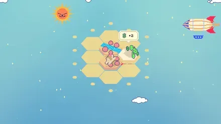 タイルを置いてあなただけの星創り！