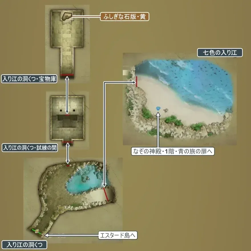 入り江の洞窟画像_1