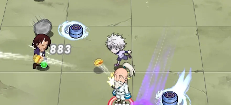 遠距離攻撃を消す