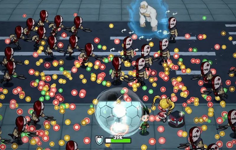 スタンによる敵の足止めもできる