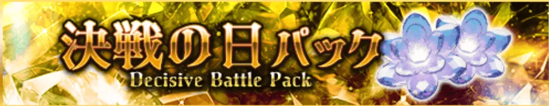 決選の日パック
