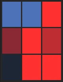 林琢真25（ROOKIE）のホット・コールドゾーン画像