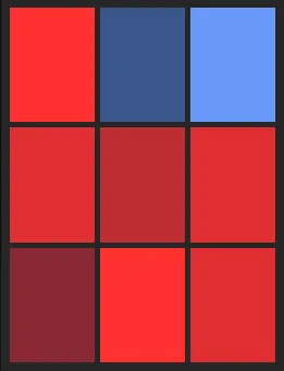 田中和基18（ROOKIE）のホット・コールドゾーン画像