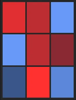 藤岡裕大18（ROOKIE）のホット・コールドゾーン画像