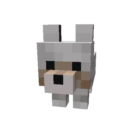 赤ちゃんオオカミ