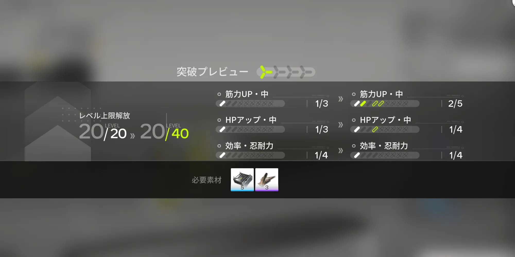 武器レベル上限突破