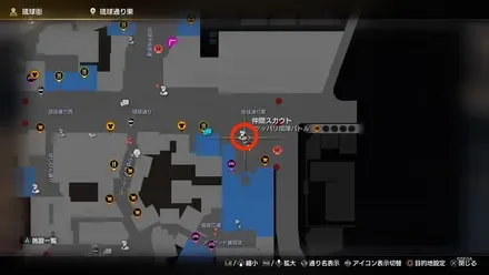 キャプテンあかねのマップ