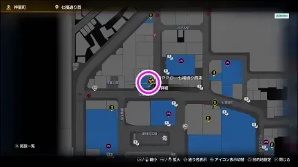 POPPO七福通り西店の場所