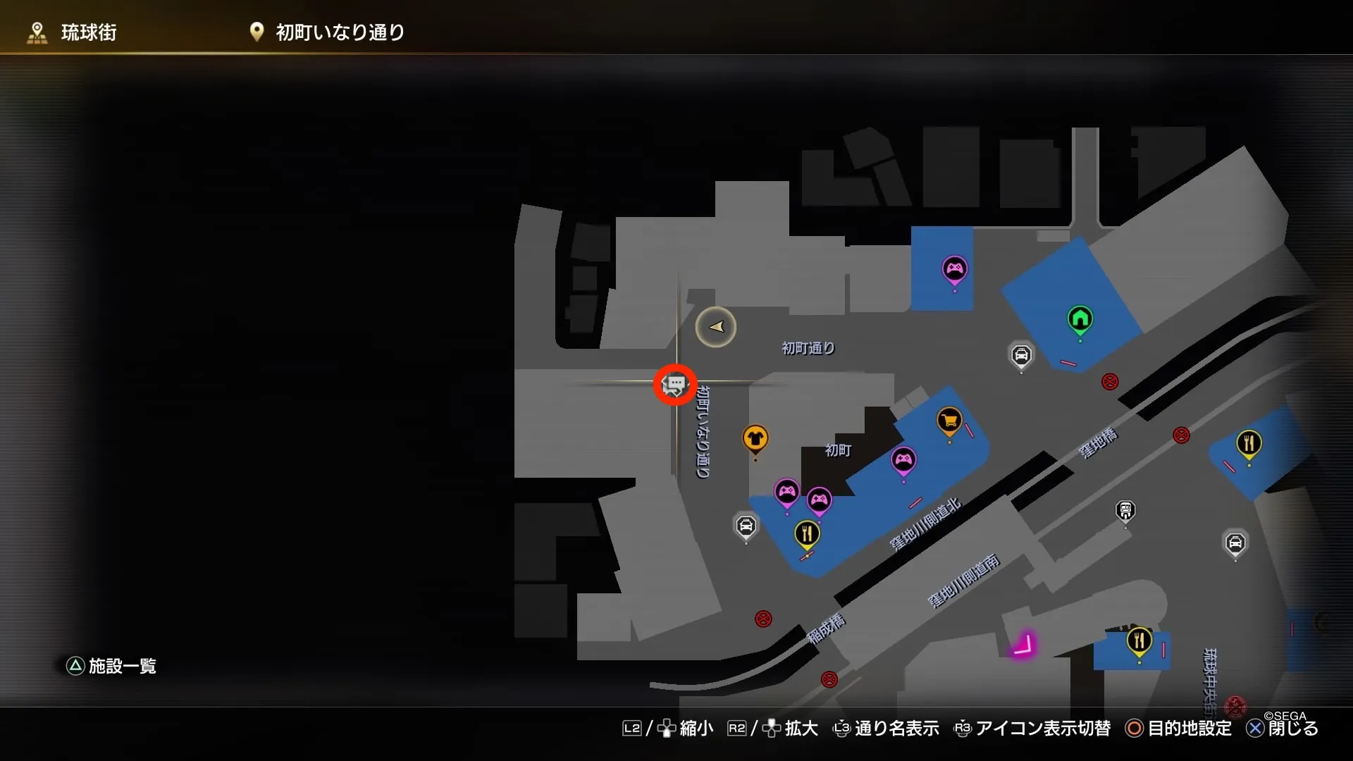 ぶつかる男たちの逆襲マップ