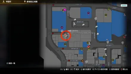 ニッコリキッドマンのマップ