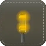 アンテナ：ライトアップ（イエロー）画像