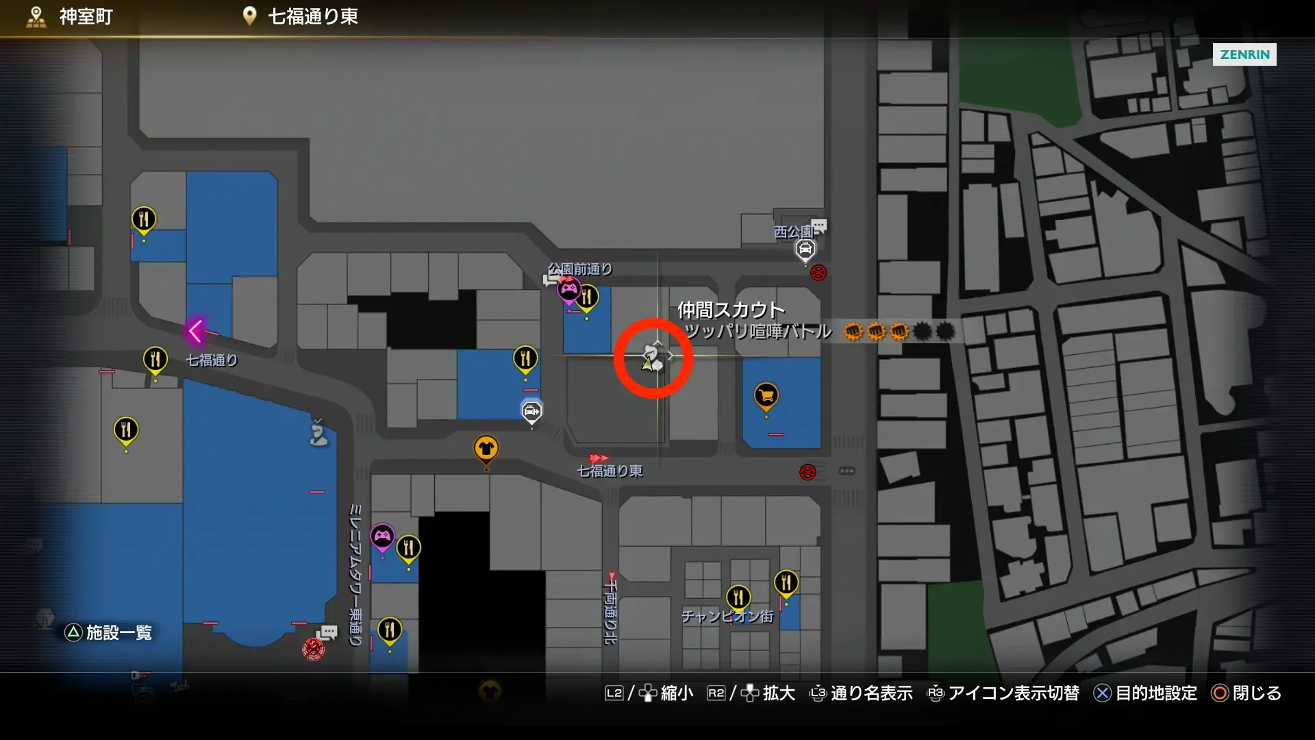 ゆりちょむのマップ