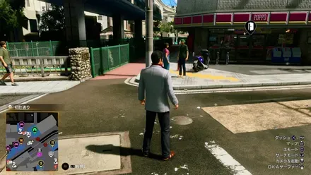 POPPO前の親子に話しかける