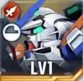 ガンダムアストレイ ブルーフレームセカンドGスナイパーパック（SSR／攻撃）画像