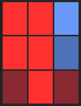 高橋周平（1st）のホット・コールドゾーン画像