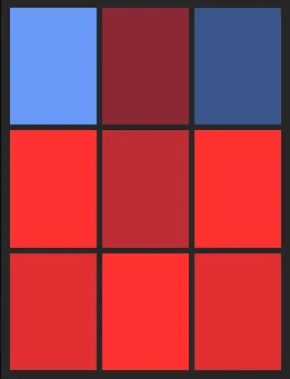 丸佳浩（1st）のホット・コールドゾーン画像