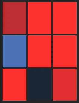 秋広優人（1st）のホット・コールドゾーン画像