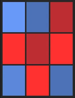 大山悠輔（1st）のホット・コールドゾーン画像