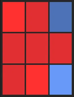 近本光司（1st）のホット・コールドゾーン画像