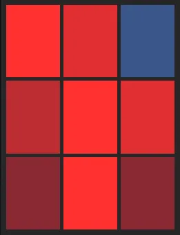 中村奨吾（1st）のホット・コールドゾーン画像