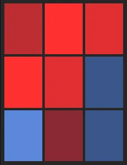 島田海吏（1st）のホット・コールドゾーン画像