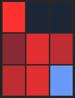 三森大貴（1st）のホット・コールドゾーン画像