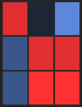 中川圭太（1st）のホット・コールドゾーン画像