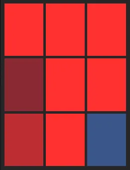 頓宮裕真（1st）のホット・コールドゾーン画像