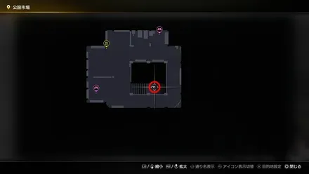 シーサーの凧のマップ