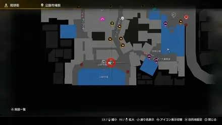 Conch Shellのマップ