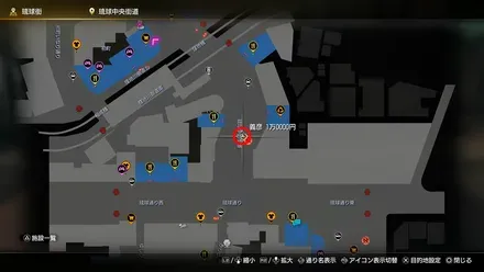 ソーキンチュのマップ