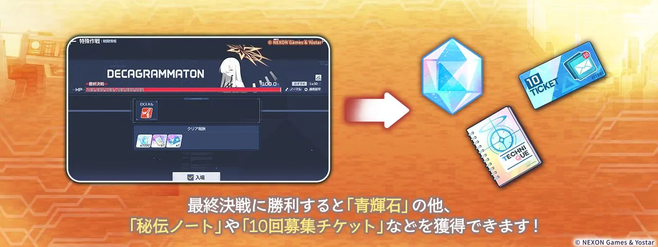 デカグラマトン最終戦