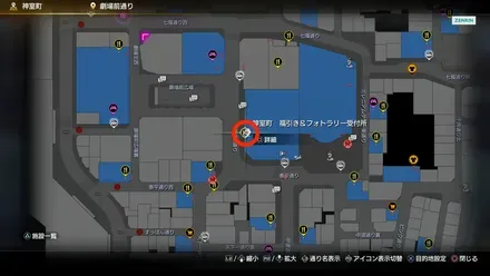 サチウスヨのマップ