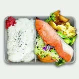 焼き鮭弁当画像